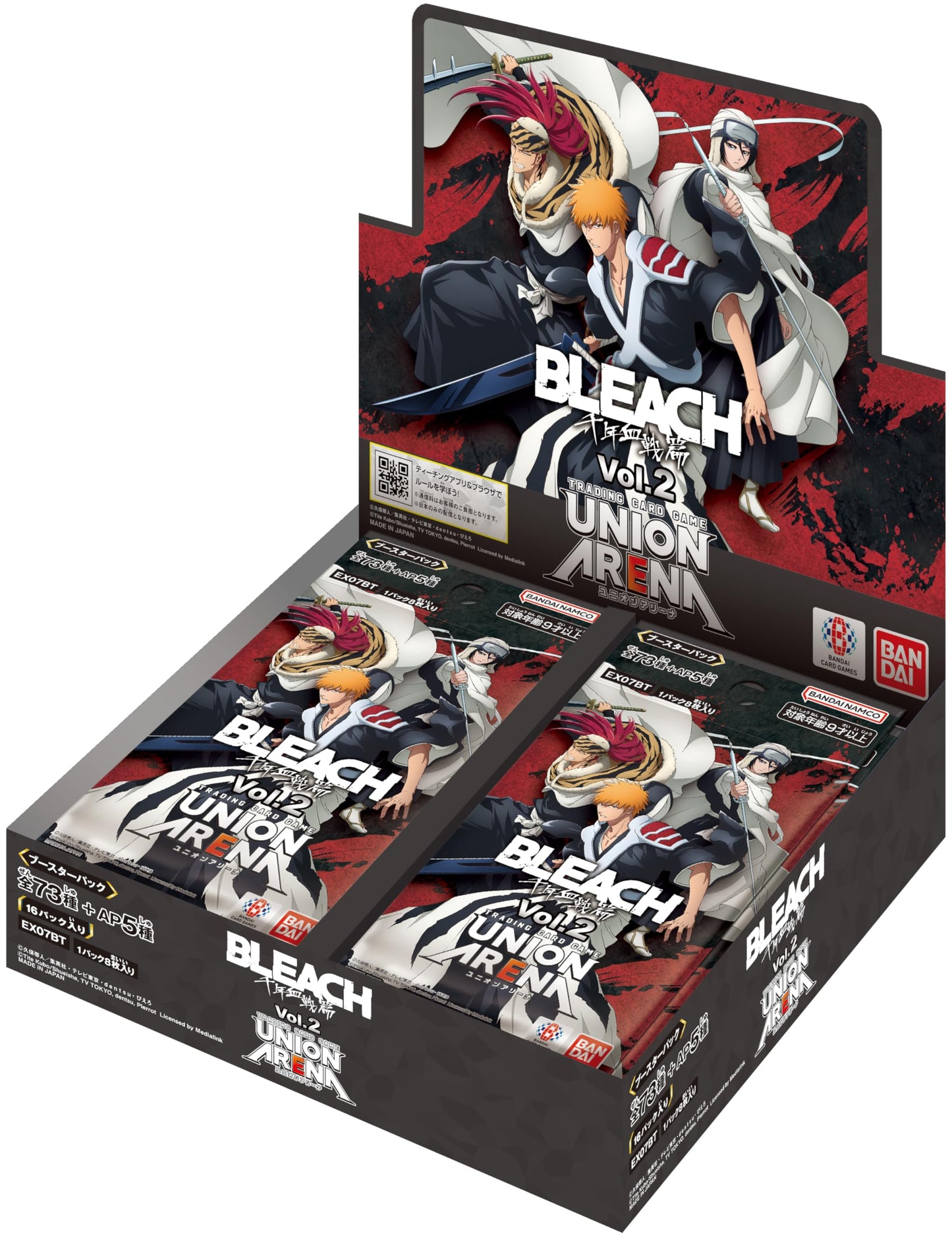 Bleach Vol. 2 Union Arena JP (Will receive Bluelock Union Arena instead)